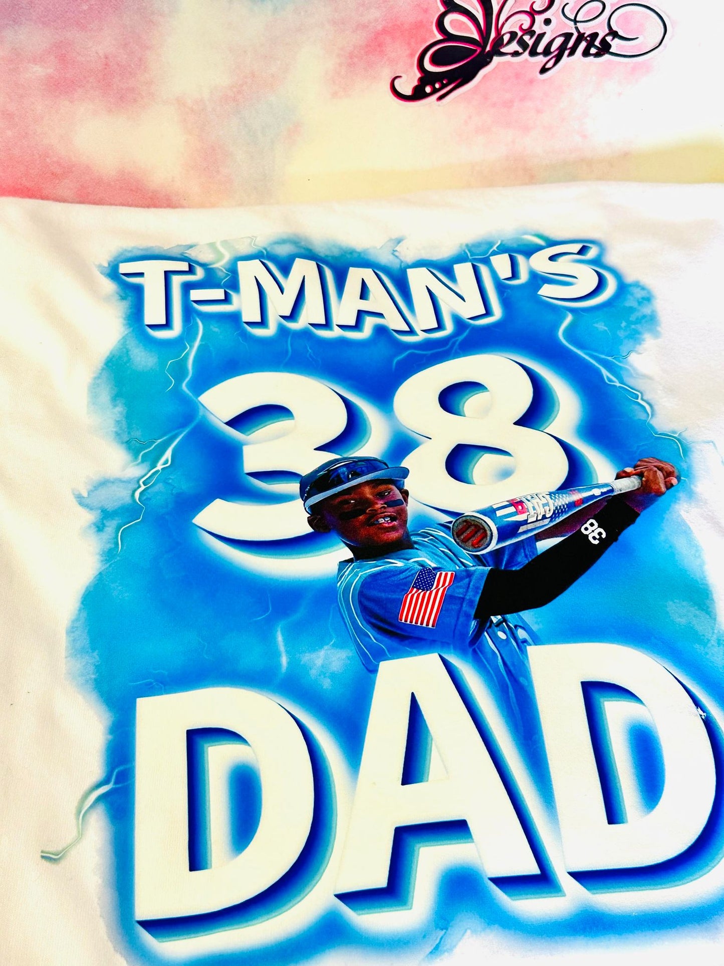 2 sided front and back Large picture Shirts DTF (any design)