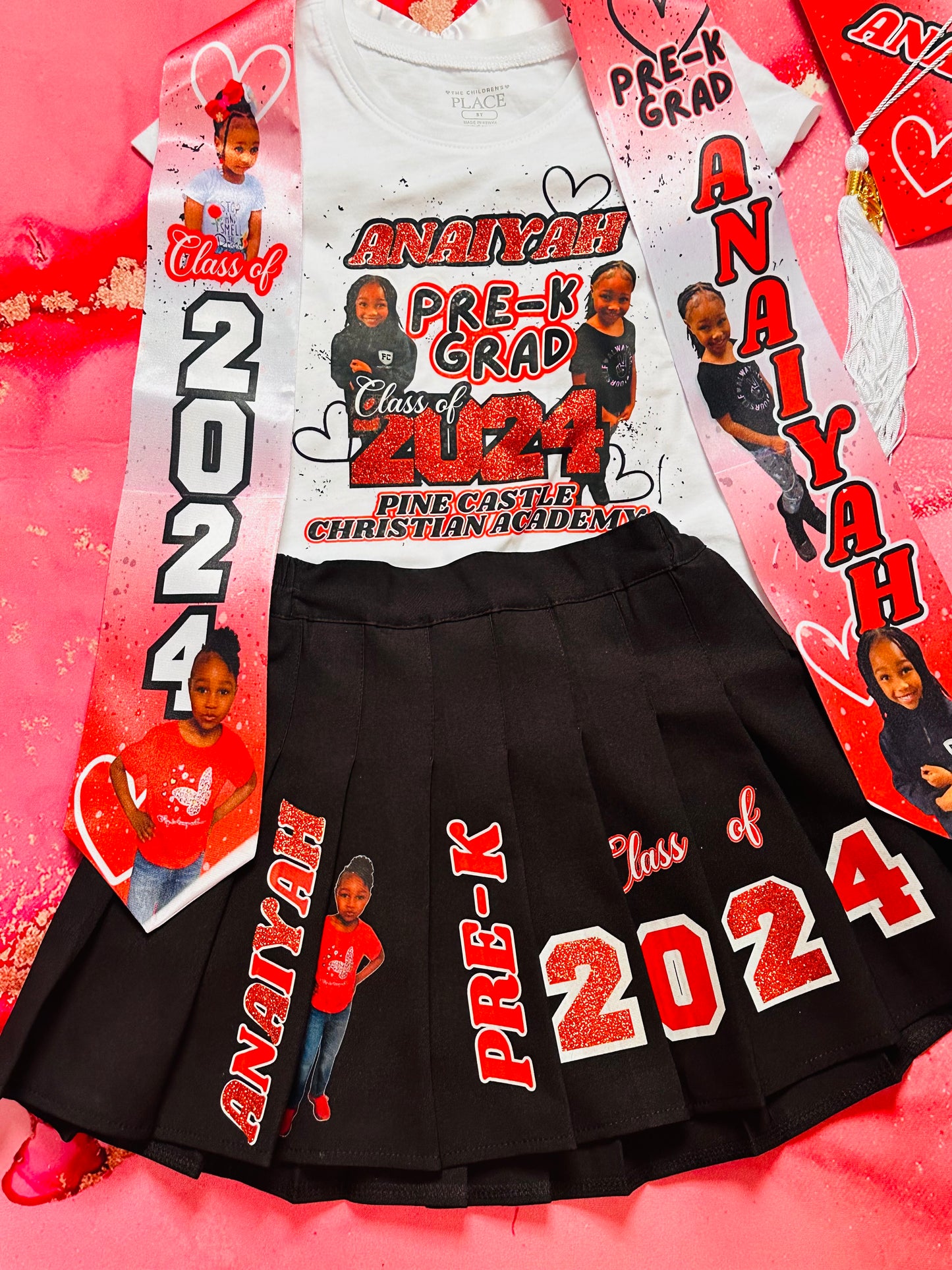 Child Grad 3 piece outfit
