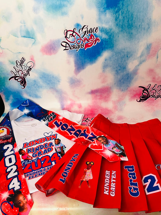 Child Grad 3 piece outfit