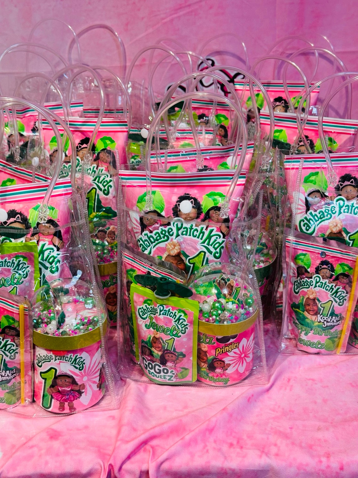 Custom party favor packages by L.E. Grace Designs
