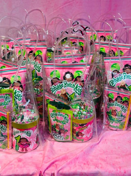 Custom party favor packages by L.E. Grace Designs