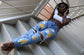 Girls simple senior jeans modeled detail view